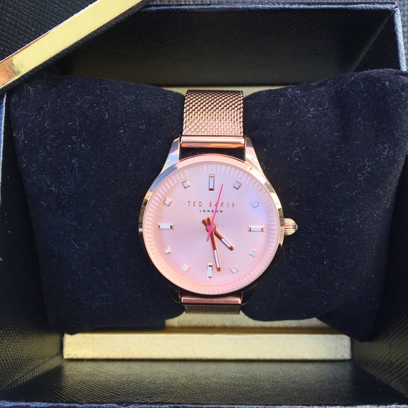 Ted Baker London Accessories - Ted Baker London rose gold watch